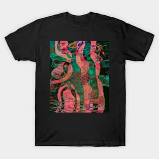 Digital abstract art 2.5 T-Shirt